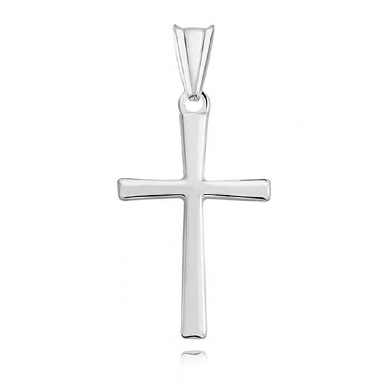 Pandantiv cruce argint DiAmanti K014-DIA (Argint 925‰ 0,8 g.)